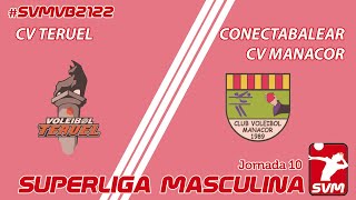 Jornada 10 Club Voleibol Teruel – Conectabalear CV Manacor [upl. by Larimore]