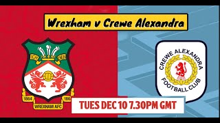 Wrexham AFC v Crewe Alexandra [upl. by Nike]