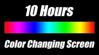 Color Changing Screen  Mood Led Lights 10 Hours [upl. by Earb]