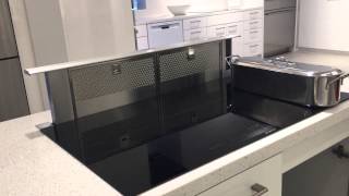 Bosch 36quot Downdraft Downdraft Ventilation in Action [upl. by Bihas]