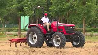 Driverless Tractor  Mahindra Driverless Tractor [upl. by Naihtniroc236]