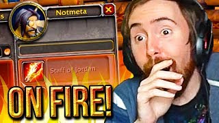 A͏s͏mongold Reacts to AZEROTH ON FIRE by UberDanger  World of Warcraft Classic [upl. by Anilave]