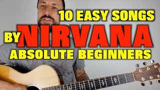 10 Easy Nirvana Songs For Beginners [upl. by Medeah]