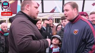 West Ham 03 Burnley quotThe Club I Love Is Deadquot Dom [upl. by Ermeena484]