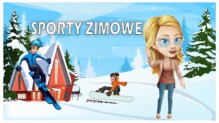 SPORTY ZIMOWE  Film edukacyjny dla dzieci [upl. by Embry]