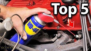 Top 5 Uses of WD40 in Your Car Life Hacks [upl. by Ordisi]