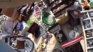 Flea market Jewelry jewelry amp more jewelry Lots of sterling [upl. by Onej]