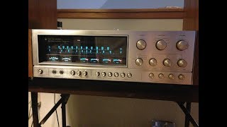 Kenwood KR 9940 Receiver Repair  No Sound Output [upl. by Ylrebmik]