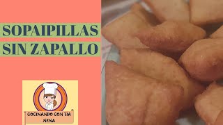 Sopaipillas sin zapallo Receta fácil y deliciosa [upl. by Anayik]