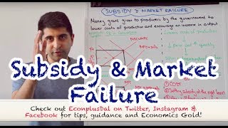 Y1 30 Subsidy and Market Failure [upl. by Leanna242]