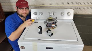 Maytag Washer Wont Spin  How to Troubleshoot a Maytag Centennial Washer [upl. by Maretz]