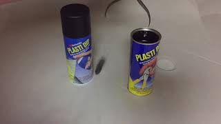 Rubber 1  How To Use Plasti Dip Liquid Plastic Coating [upl. by Monteith]