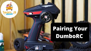 How To Guide  Pairing Your DumboRC x6 Transmitter to the X6FG Receiver [upl. by Bradway825]