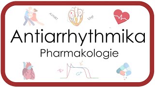 Antiarrhythmika  Pharmakologie Amiodaron βBlocker Ajmalin Adrenalin Atropin Digitalis VHF [upl. by Arturo477]