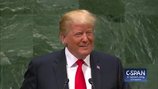 President Trump addresses UN General Assembly  FULL SPEECH CSPAN [upl. by Trebmer]