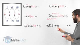 Maths Help  Converting Units of Length [upl. by Lust657]