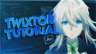 CLEAN TWIXTOR  Time Remap After Effects Tutorial [upl. by Zia114]