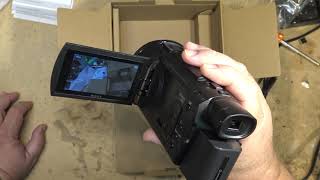 Sony FDR AX53 4K Camcorder First Look [upl. by Zerelda26]