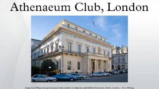 Athenaeum Club London [upl. by Hendrick]