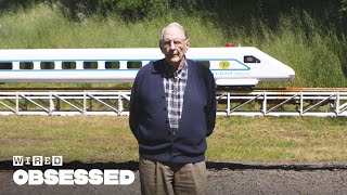 Meet the 89Year Old Who Built a Train in His Backyard  WIRED [upl. by Neitsirk658]