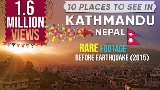 10 Things To Do In KathmanduNepal  Full HD 1080p Places to visit [upl. by Baily632]