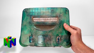 I Restored This Yellowed Junk Nintendo 64  Retro N64 Console Restoration [upl. by Dnomhcir]