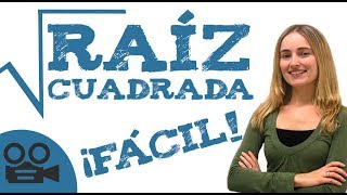 Cómo sacar la raíz cuadrada [upl. by Ayotal]