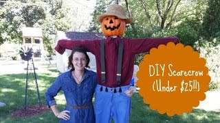 DIY Scarecrow Under 25 [upl. by Anne-Marie]