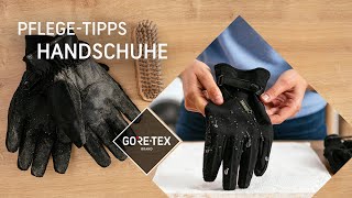 GORETEX Handschuhe richtig waschen  Pflegetipps [upl. by Fredric]