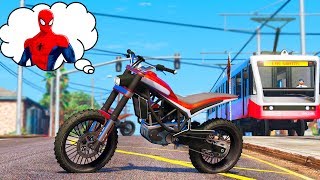 MOTORCYCLES for Kids Spiderman VLOG  Motorbikes w Superheroes Cartoon for Children Nursery Rhymes [upl. by Sirraf589]