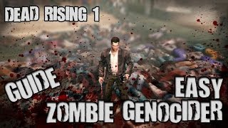 Dead Rising 1  Easy Zombie Genocider Achievement PS4Xbox One Remaster [upl. by Yot886]