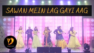 SAWAN MEIN LAG GAYI AAG DANCE PERFORMANCE  WEDDING DANCE CHOREOGRAPHY  BAADSHAH  DANSYNC [upl. by Haynes672]