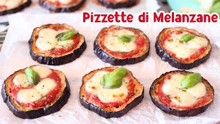 MELANZANE AL FORNO Saporite e Facili  Ricetta Facile  PIZZETTE DI MELANZANE [upl. by Macpherson141]