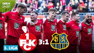 3 Liga Gänsehaut auf dem Betze FCK schlägt Saarbrücken 31  SWR Sport [upl. by Takeshi257]