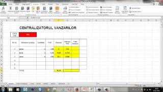 Tutorial Excel  5 Formule si functii [upl. by Loos]