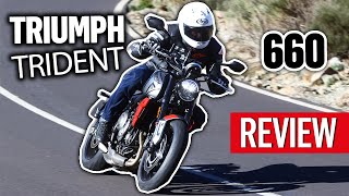 Neevesys definitive review of the highly awaited Triumph Trident 660  MCN Reviews [upl. by Aenahs16]