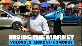 Inside Comoros biggest Market  AFRICA [upl. by Ravens]