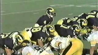 1986 Michigan 20 Iowa 17 [upl. by Hegarty160]