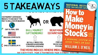 HOW TO MAKE MONEY IN STOCKS SUMMARY BY WILLIAM O’ NEIL [upl. by Yelnik]