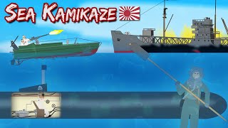 Sea Kamikaze WWII Military Tactic [upl. by Eamon213]