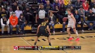 High School Boys Basketball Eden Prairie vs DeLaSalle [upl. by Kroll]