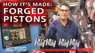 How its made  Omega forged pistons  Part 2 [upl. by Annmaria]