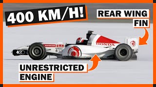 The Crazy Formula 1 Car That Went Over 400kmh [upl. by Nivanod253]