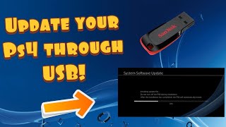 How to Update Your PS4 System Software Using A USB Simple Method [upl. by Ty]