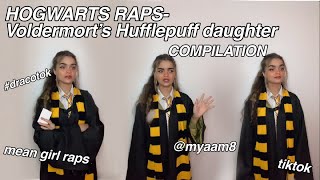 HOGWARTS RAPS COMPILATION Voldermort’s Hufflepuff Daughter [upl. by Aronal]