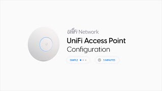 How to Configure Ubiquiti UniFi Access Point [upl. by Saibot]