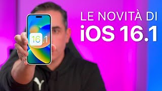 iOS 161 ORA DISPONIBILE  Cosa ceÌ€ di nuovo [upl. by Yole]