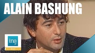 Alain Bashung quotMes chansons sont des puzzlesquot  Archive INA [upl. by Fernas]