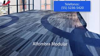 Colocación de Alfombra modular [upl. by Eleira542]