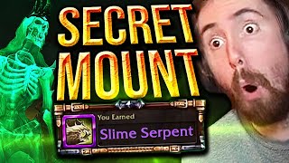 Asmongold Obtains SECRET Mount by SOLOing a Dungeon  Slime Serpent Shadowlands [upl. by Downe734]